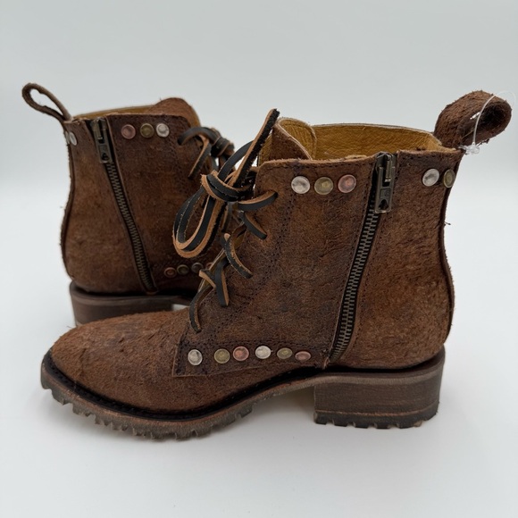 Old Gringo Yippee Ki Yay Tribeca 6" Leather Western Ankle Boots Bootie 5 NWOT - Picture 10 of 11